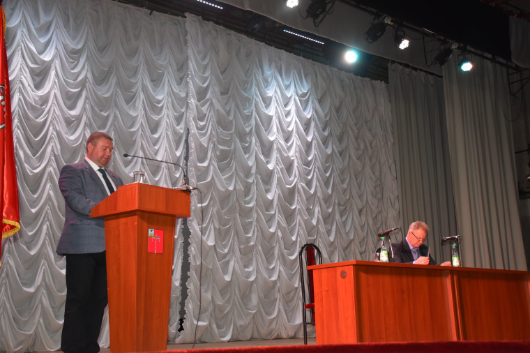 Отчет главы администрации городского поселения "Город Бирюч" о проделанной работе за 2021 год".